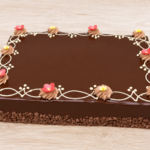 Chocoladetaart vierkant